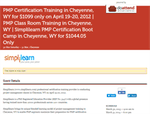 Tablet Screenshot of pmpbootcampcheyenne.doattend.com