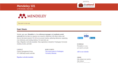 Desktop Screenshot of mendeley-nov7-2011.doattend.com
