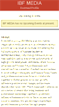Mobile Screenshot of ibfmedia.doattend.com