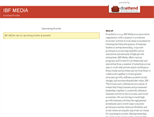 Tablet Screenshot of ibfmedia.doattend.com