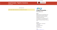 Desktop Screenshot of indicthreads.doattend.com