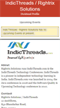 Mobile Screenshot of indicthreads.doattend.com