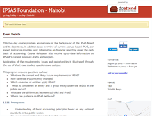 Tablet Screenshot of ipsasfoundationkenya.doattend.com