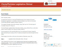 Tablet Screenshot of legdinner2011.doattend.com