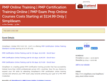 Tablet Screenshot of pmptrainingonline.doattend.com