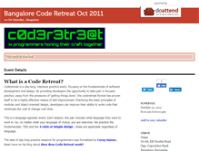 Tablet Screenshot of blr-code-retreat.doattend.com