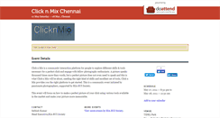 Desktop Screenshot of clicknmix-chennai.doattend.com
