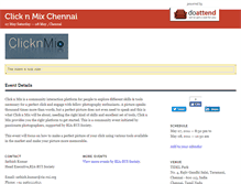 Tablet Screenshot of clicknmix-chennai.doattend.com