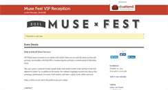 Desktop Screenshot of musefest.doattend.com