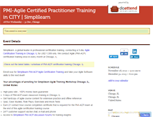 Tablet Screenshot of agilecertificationtrainingchicago.doattend.com