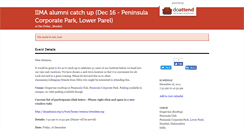 Desktop Screenshot of iimaalumni16dec2011.doattend.com