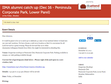 Tablet Screenshot of iimaalumni16dec2011.doattend.com