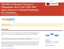 Tablet Screenshot of pmp4daybootcampphiladelphia.doattend.com