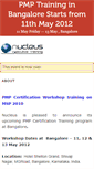 Mobile Screenshot of pmptraininginbangalore.doattend.com