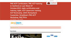 Desktop Screenshot of agilecertificationhartford.doattend.com