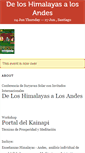 Mobile Screenshot of himalayasandes.doattend.com