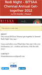 Mobile Screenshot of bitsaachennai.doattend.com