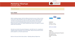 Desktop Screenshot of marketing-4startups.doattend.com