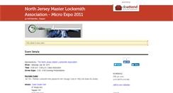 Desktop Screenshot of njlocksmithexpo.doattend.com