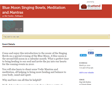 Tablet Screenshot of meditation.doattend.com